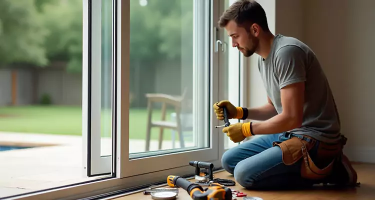Squeaky Sliding Patio Doors in Holiday, FL
