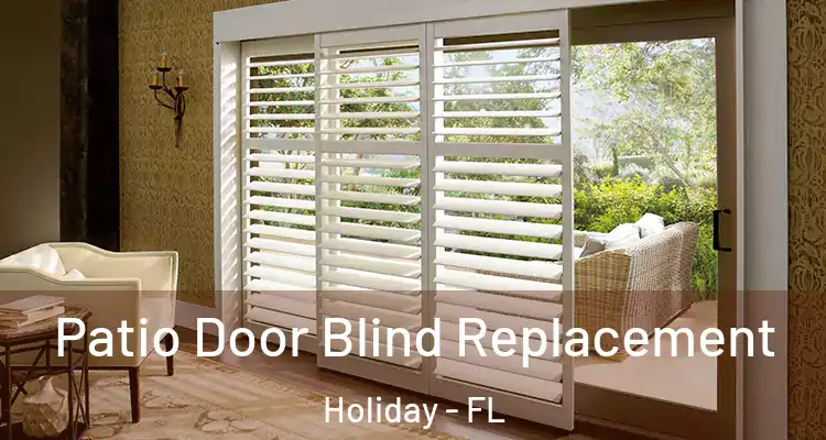 Patio Door Blind Replacement Holiday - FL