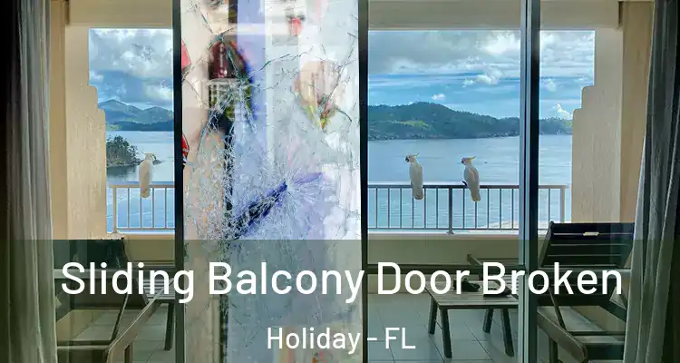 Sliding Balcony Door Broken Holiday - FL